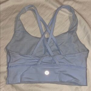 lululemon athletica Light Blue Cross-Back Sports Bra